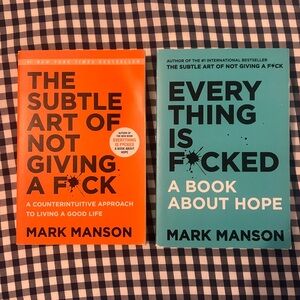 Mark Manson Book set (2)